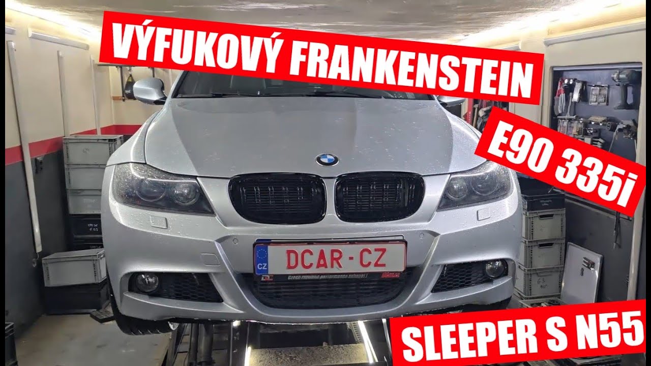 BMW 335i E90 N55 - rozsáhlá přestavba výfuku DCar.cz