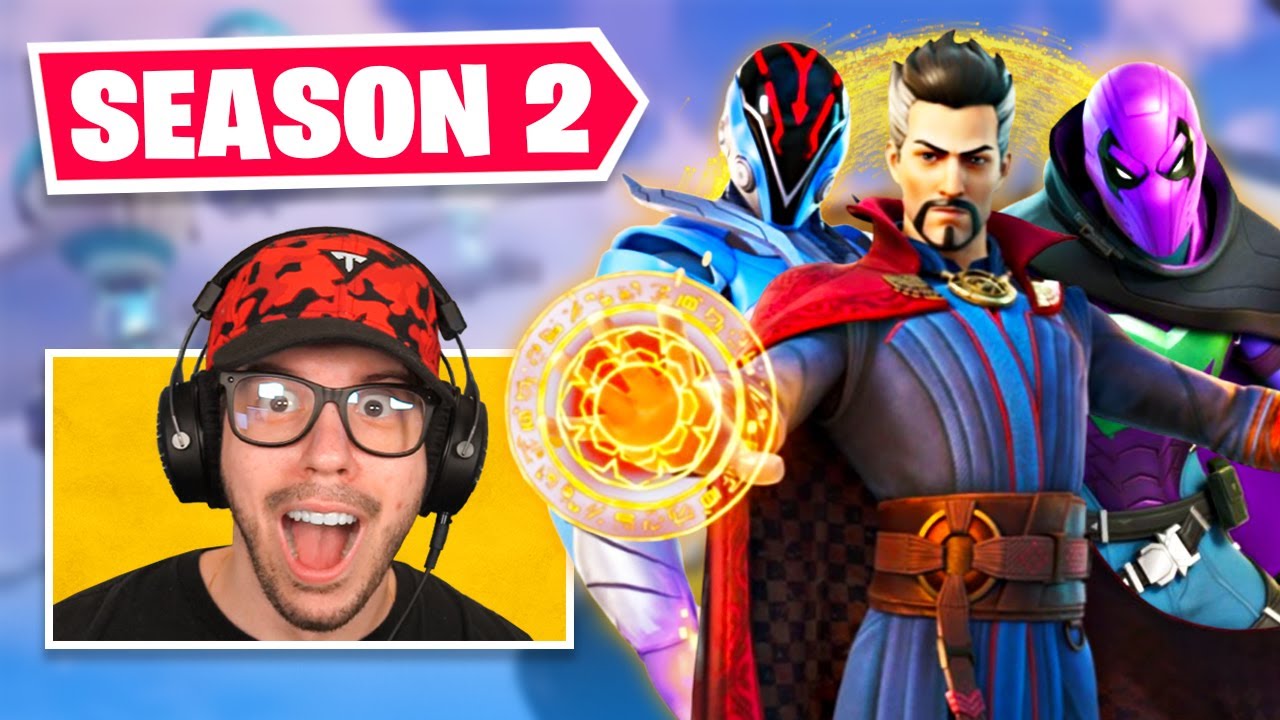 New *SEASON 2* BATTLE PASS in Fortnite! (DOCTOR STRANGE)