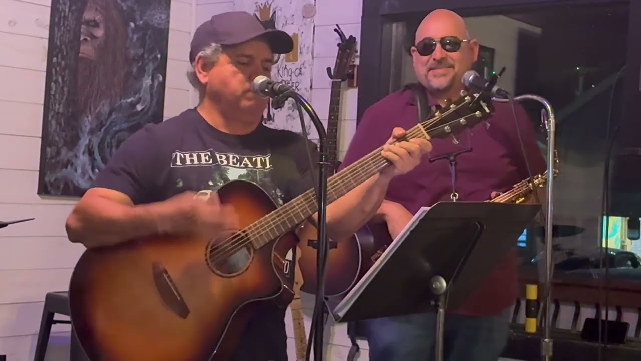 Tom Lovato & Jesse Serrano Feb 3, 2026, at Open Mic Night at Taps on Downing St. in Hollister, MO.