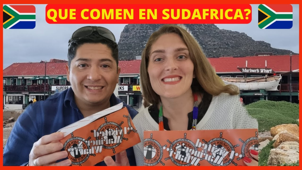 Probando COMIDA TIPICA de SUDAFRICA