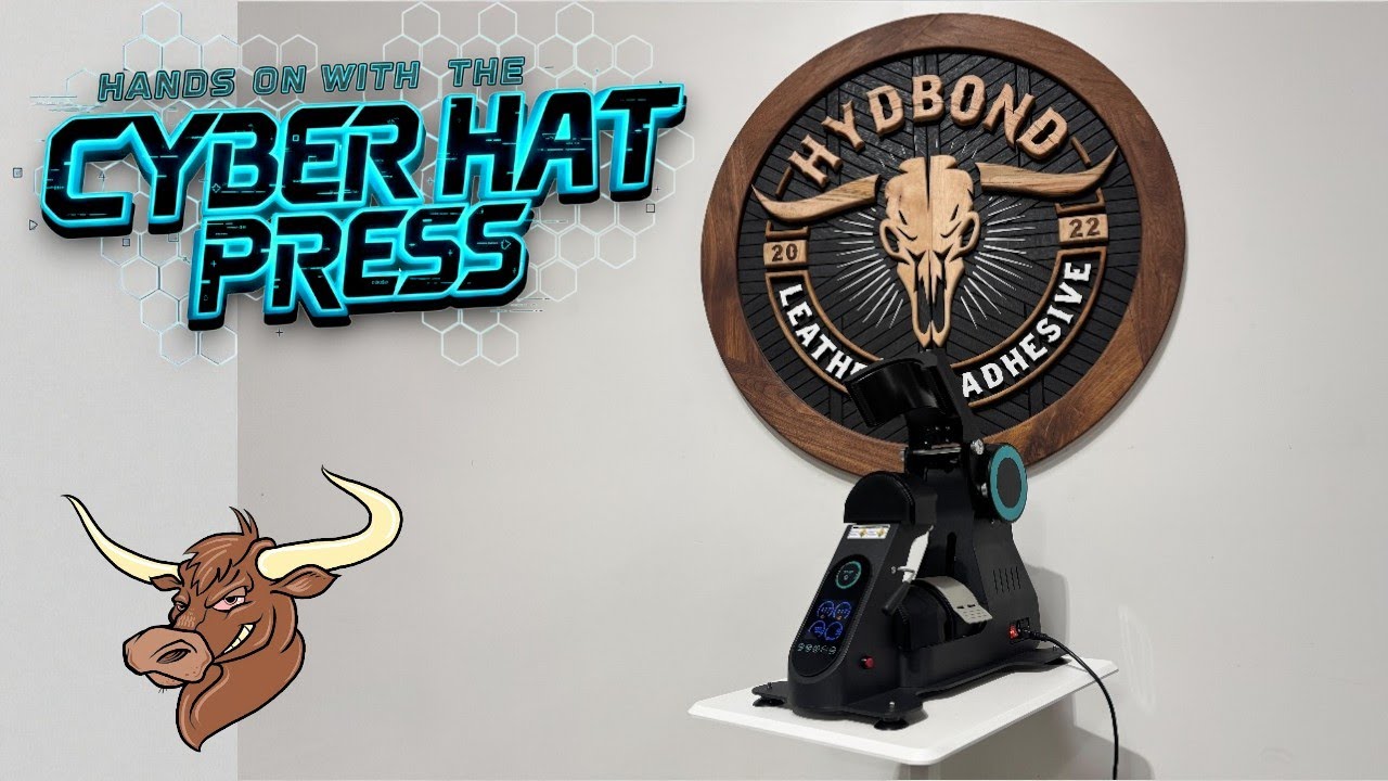 Testing the Cyber Hat Press for the First Time