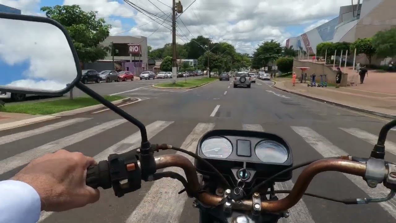 Meu trajeto de casa para a garagem da VIA&Ccedil;&Atilde;O GARCIA. #motoadventure #motociclismo 