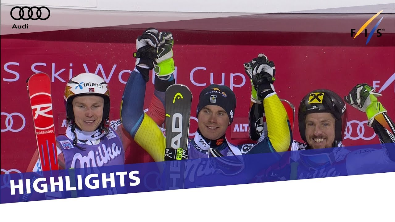 Matts Olsson prevails in Alta Badia Parallel Giant Slalom | Highlights