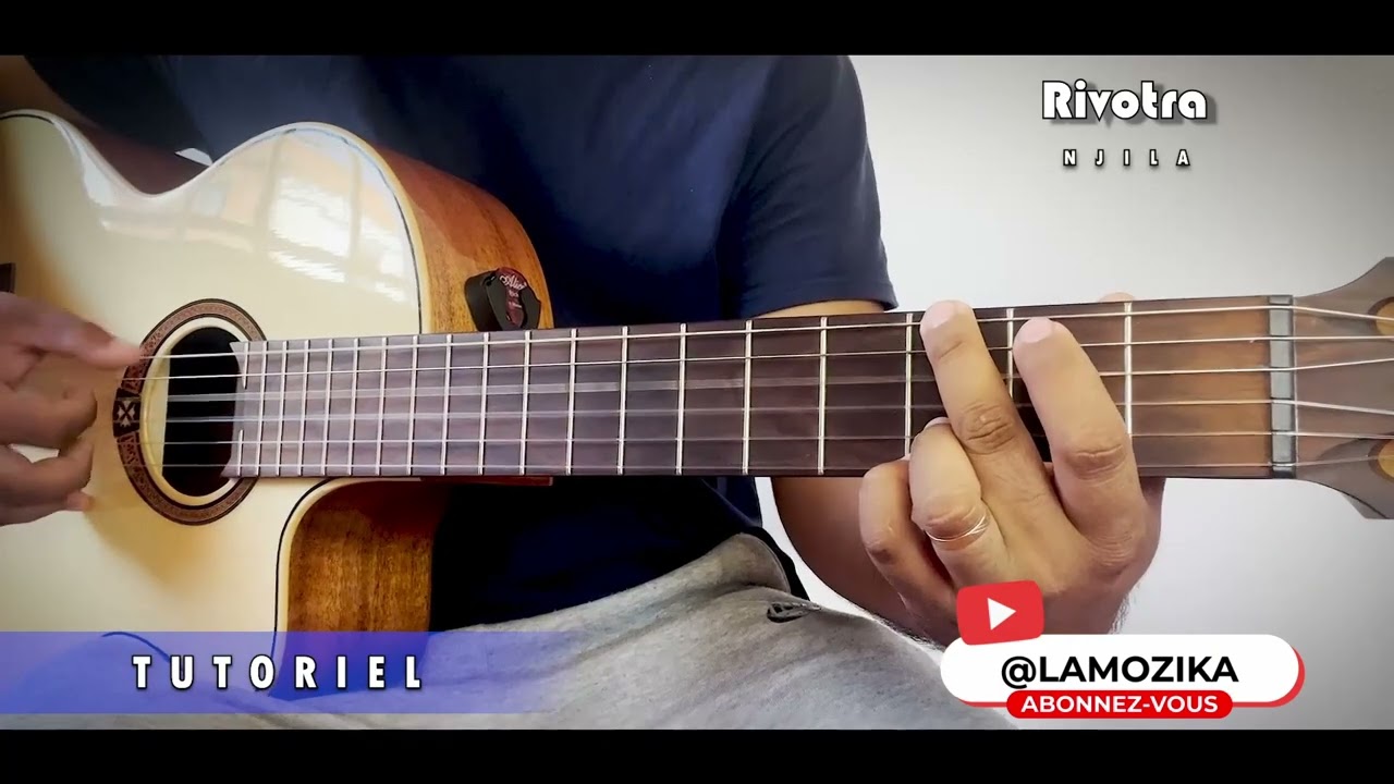 Tutoriel Guitare : Njila - Rivotra (By Tojo Guitaiste)