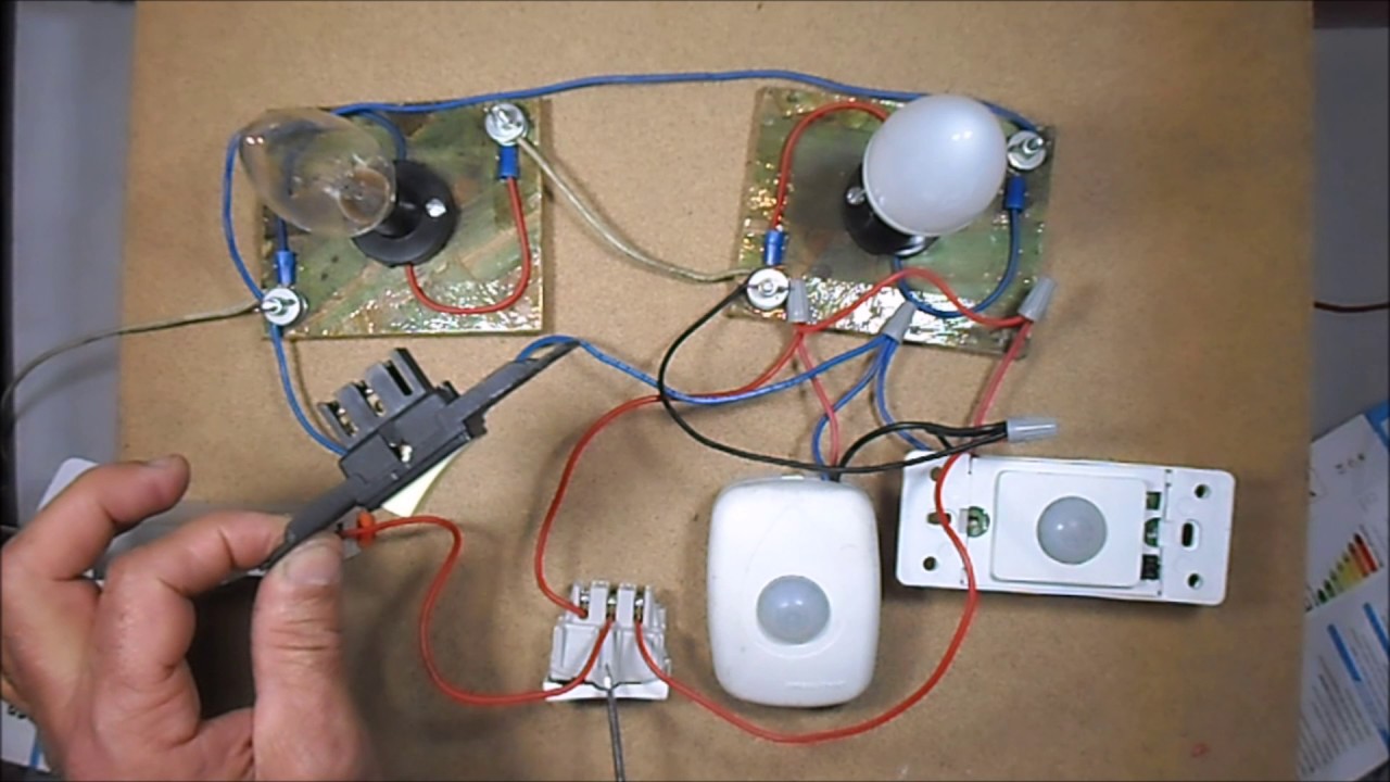 348  COMO INSTALAR SENSOR DE PRESENÇA EM PARALELO COM THREE WAY PARALELO