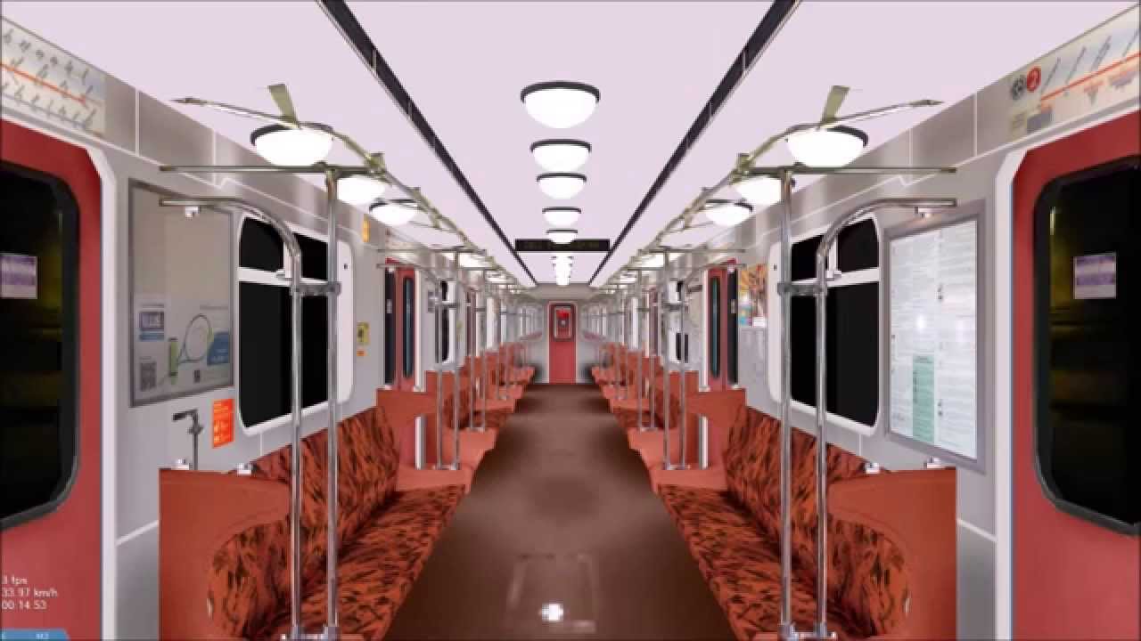 [HD] OpenBVE: Vác M3-as metró 2015.07.24