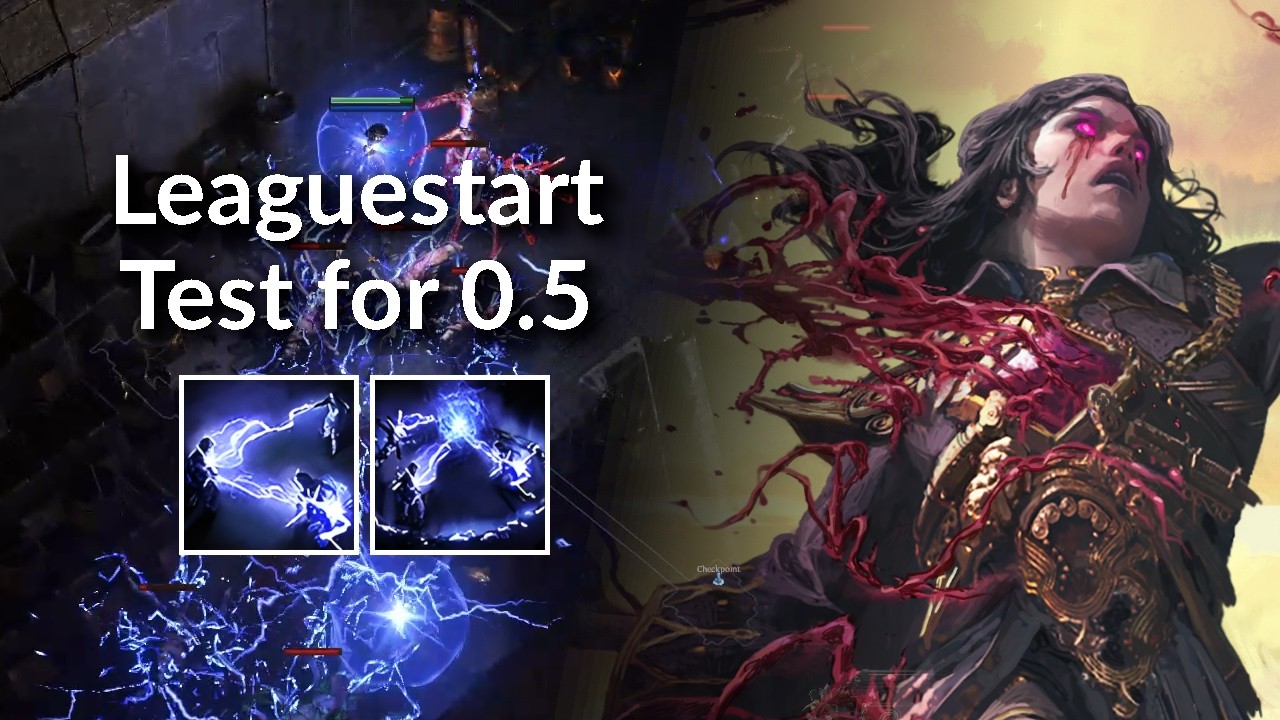 Lvl 1 to Tier 15 | Lightning Bloodmage Leaguestart Leveling
