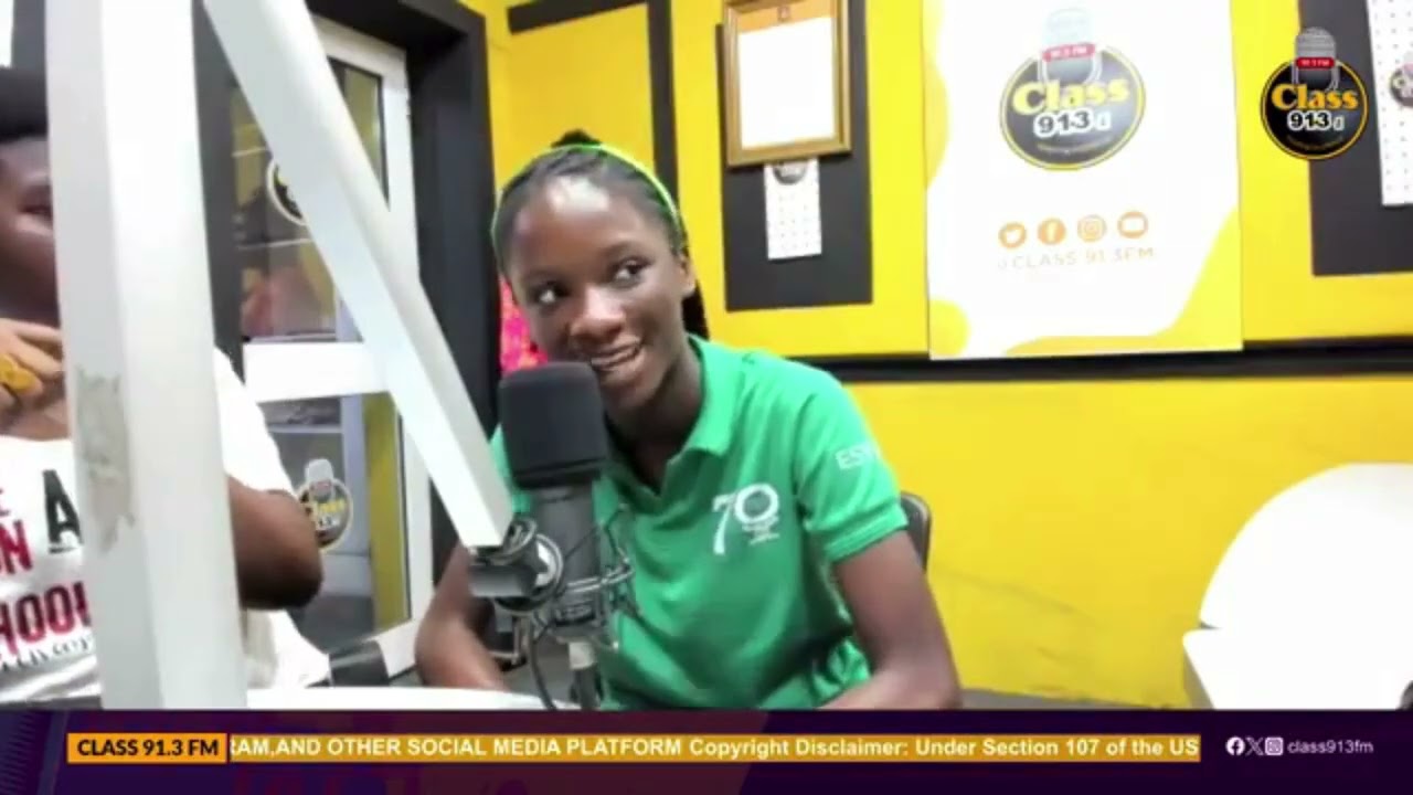 Ghana International School Students on Class FM | Promoting “Once Upon A School Bell”