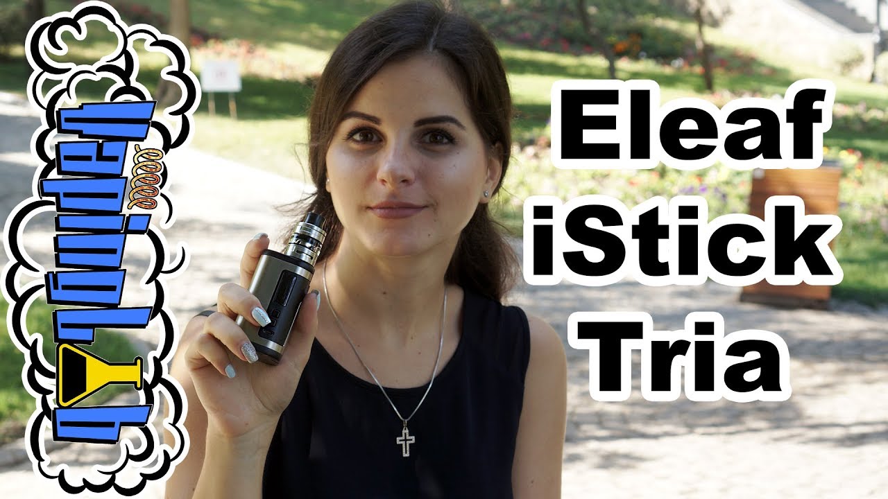 Eleaf iStick Tria. Как вписать три круга в квадрат?