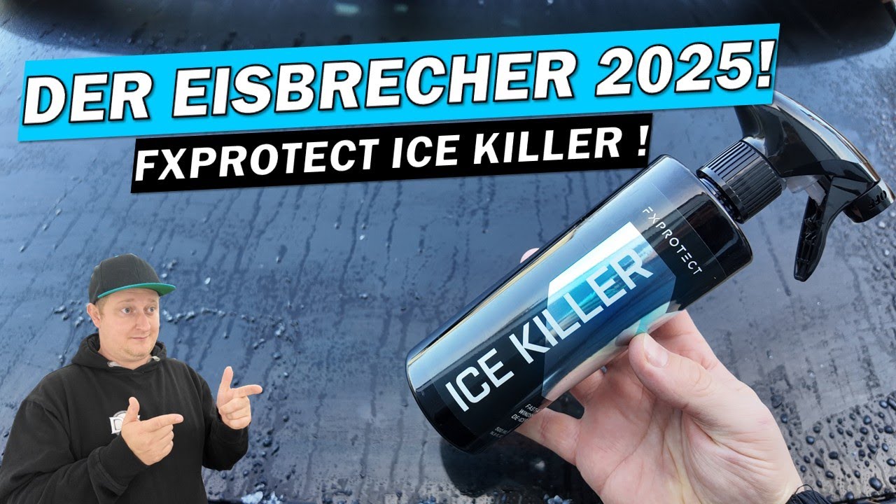 DER EISBRECHER 2025! FXPROTECT ICE KILLER frisst sich durch die vereiste Scheibe! Enteiser Test ❄️🔥