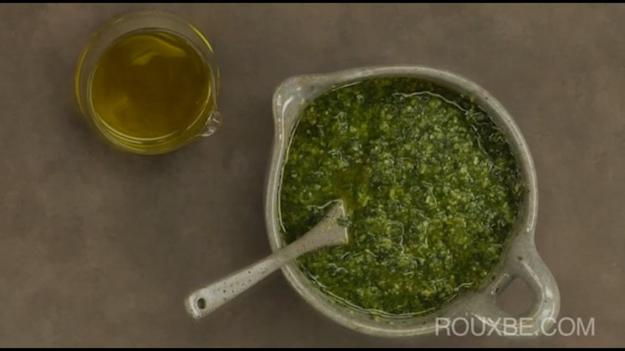 How to make Pesto in a Food Processor