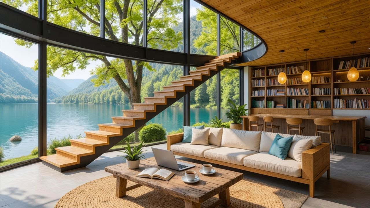 Spring Morning Piano at Living Room| Soft Piano Music for Calm Energy, Study & Work