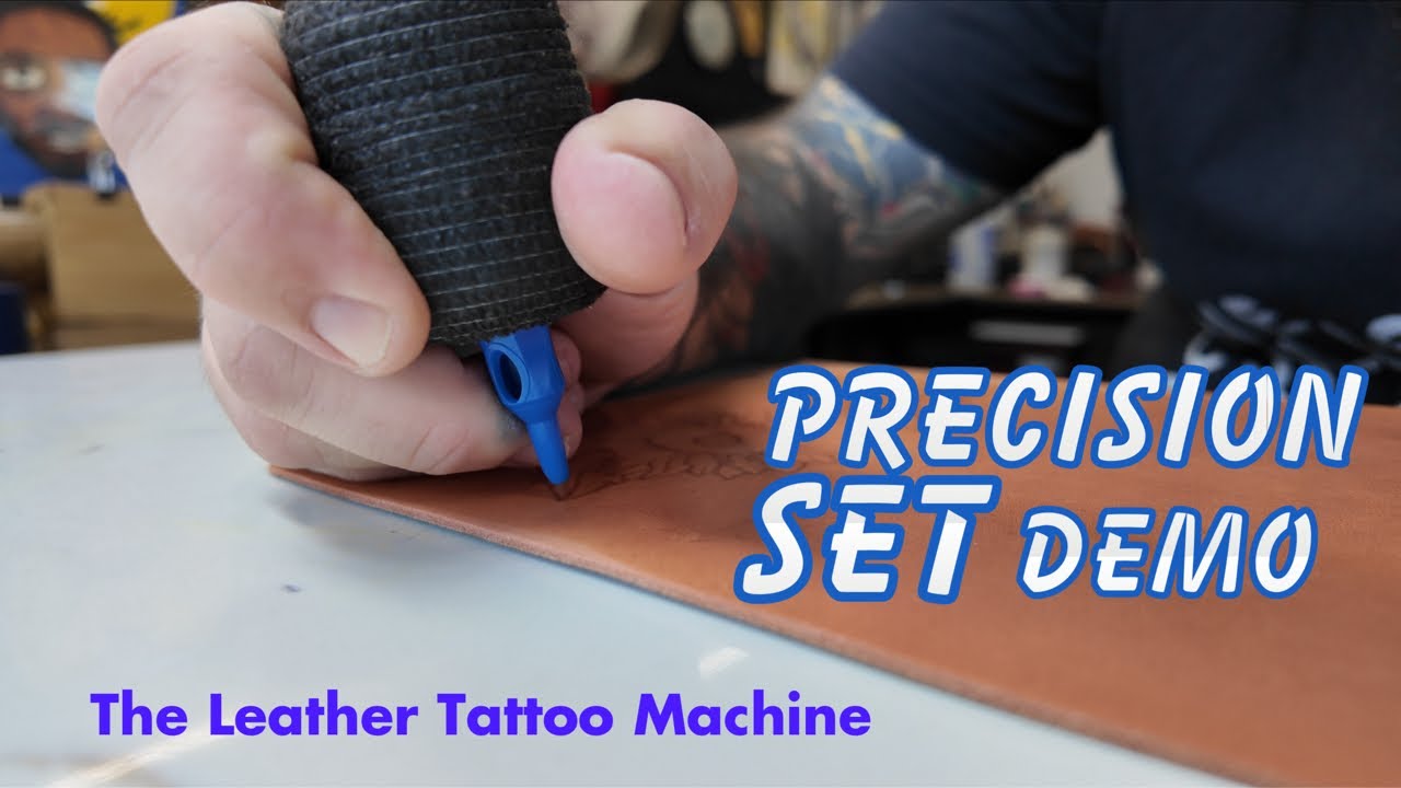 Mastering the Precision Set: Essential Tools for Leather Tattooing Explained