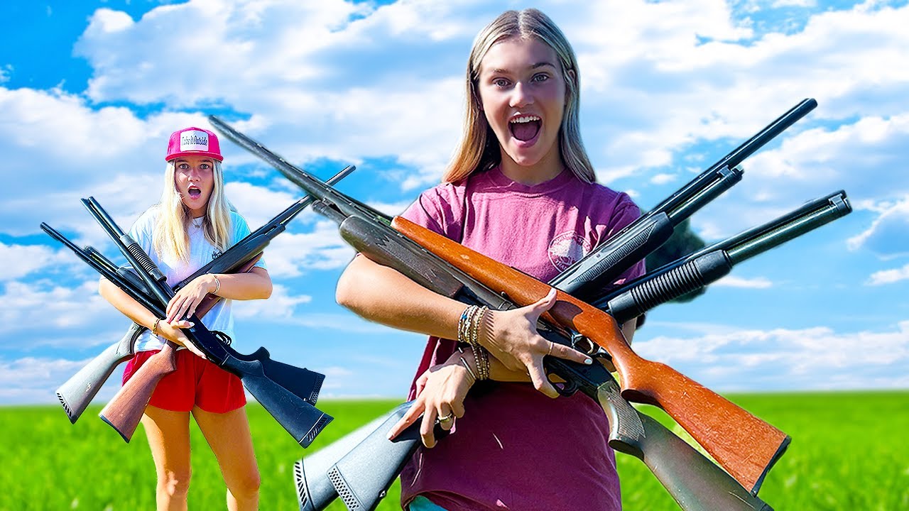 We shot a lot of guns! 