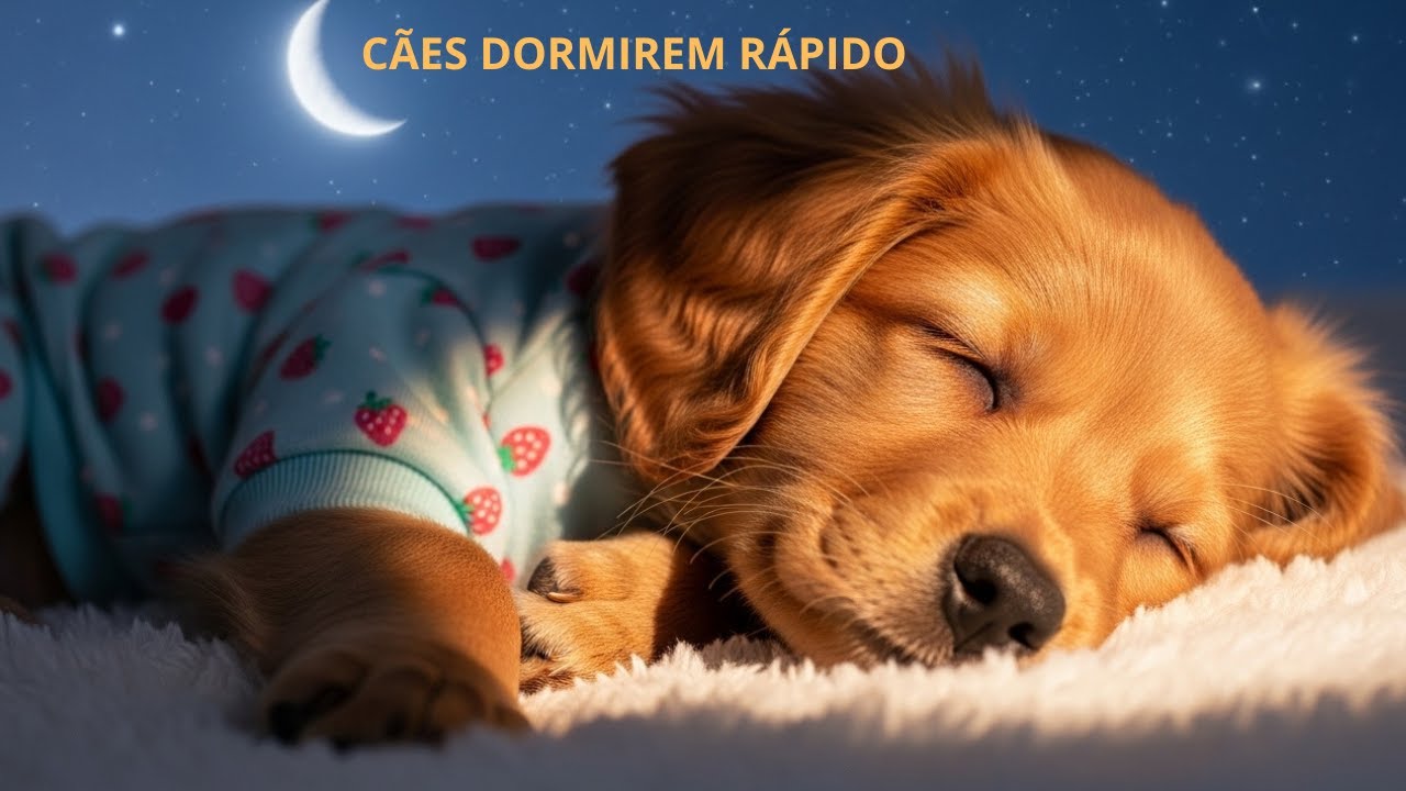 Música Para Cães Dormirem Rápido 🐶💤 | 1 Hora de Sono Profundo Para Pets