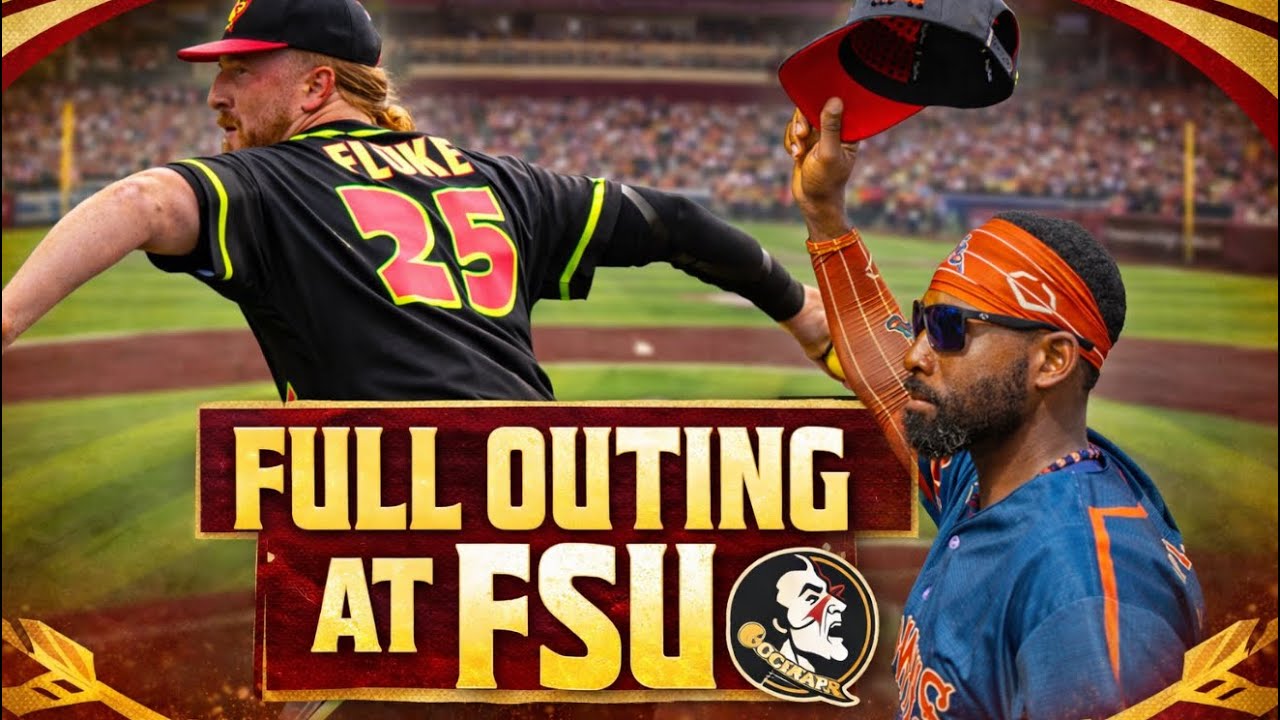 Full outing @ FSU #pitcher #bananaball #strikes #fyp #entertainment 