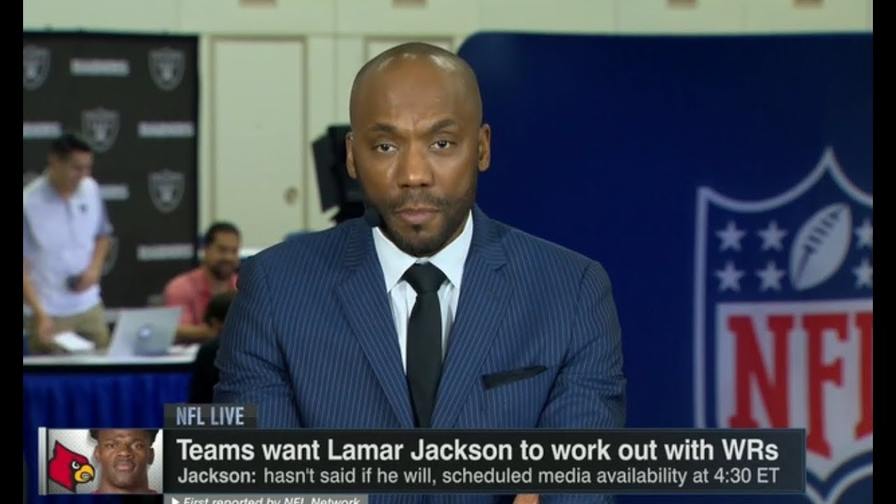 Lamar Jackson Switch to WR? | NFL Live 2018 Combine | Mar 2, 2018