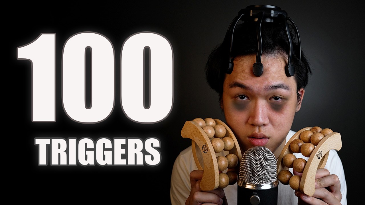 [ASMR] 100 Trigger For TINGLIEST Sleep Tonight...