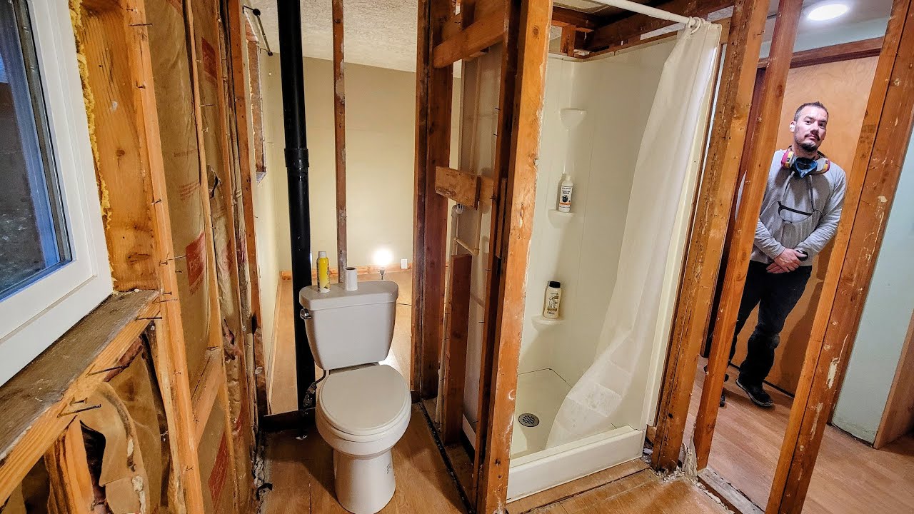 My Cabin Bathroom Remodel Begins