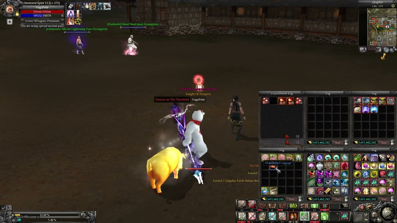 9Dragons Awaken (RF) - Comparison Drop Rate % in Map Qingdao / Farm Gold Tips Pt.4 (for Good Equip)