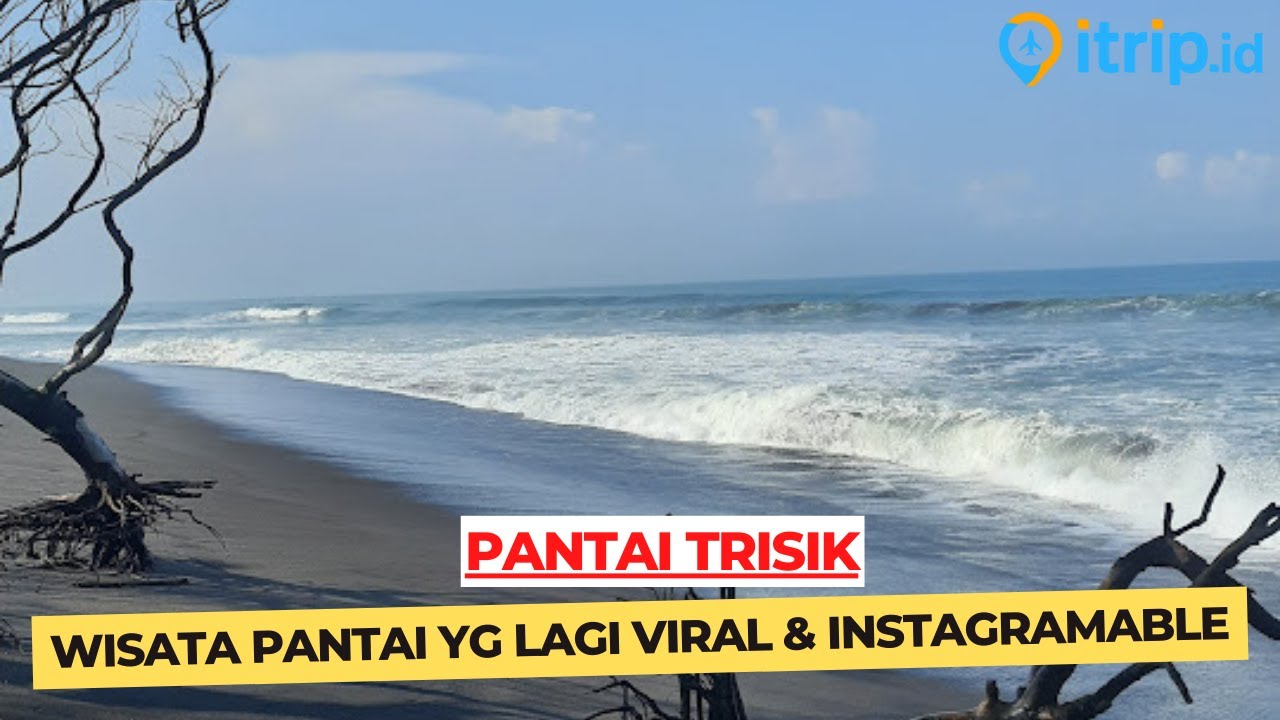 Keindahan Pantai Trisik Kulon Progo! Suasana Tenang & Pemandangan Sunset yang Bikin Takjub