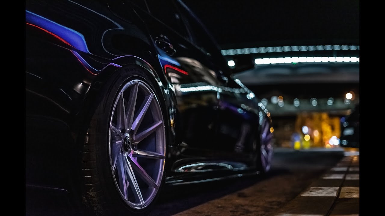 Black BMW E60 m-package cinematic with clasic Sony a7 mk1 in 2020