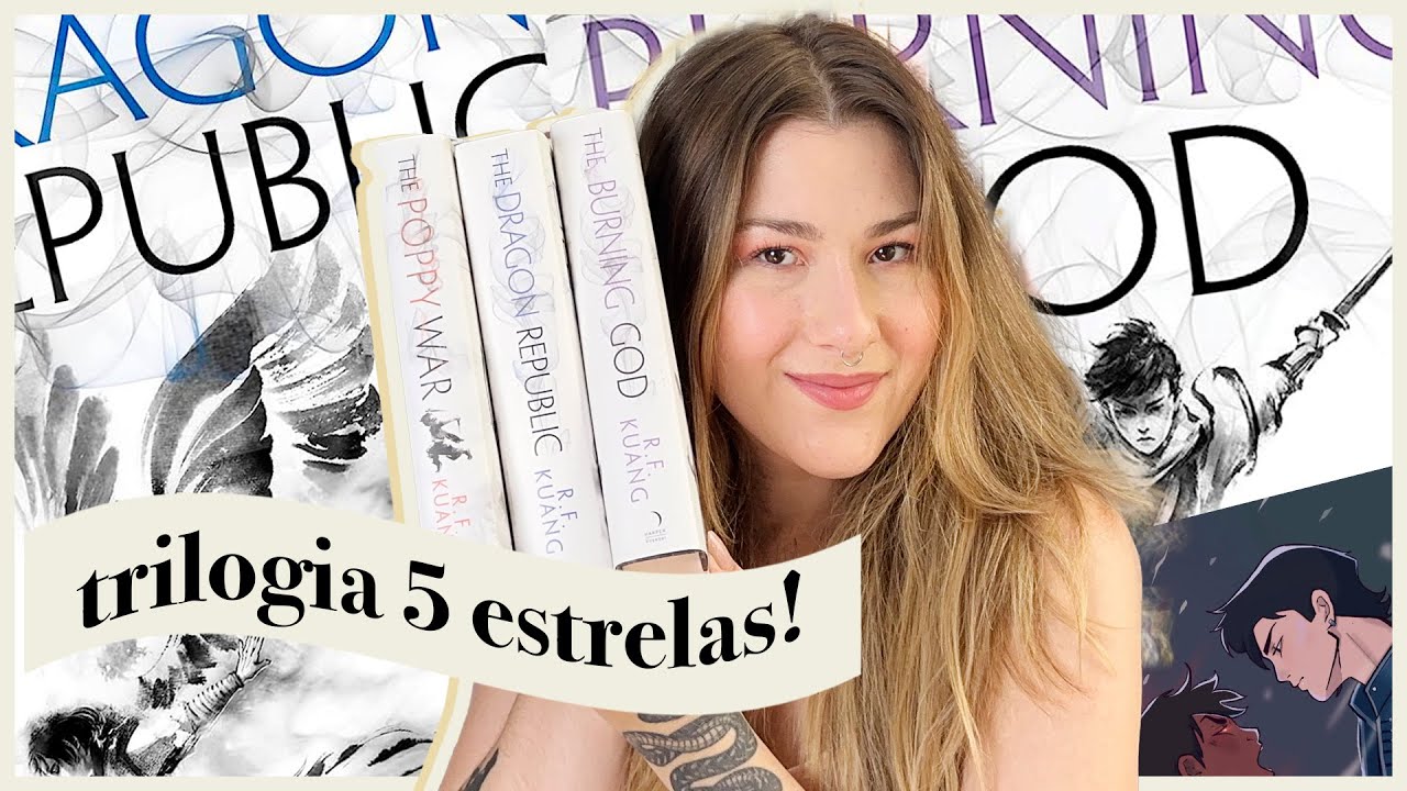 📖 sem dúvidas a minha trilogia favorita | A Guerra da Papoula - R.F. Kuang