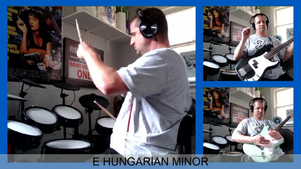 E HUNGARIAN minor - Double Harmonic Major Mode Studies