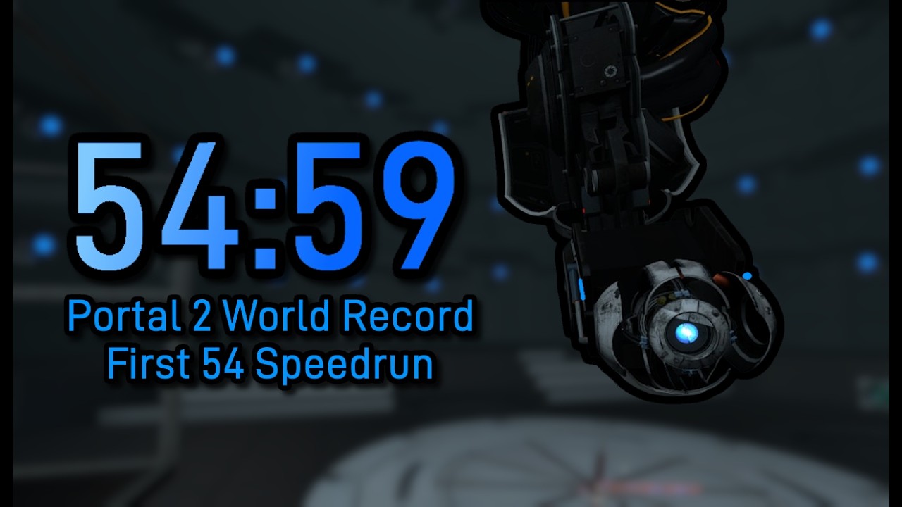 Portal 2 World Record Speedrun in 54:59