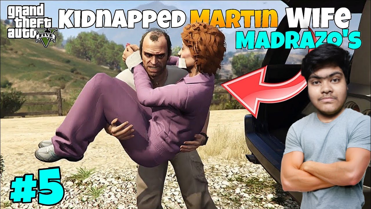 Travor Kidnapped Martin's Madrazo's Wife in GTA 5🤯 #5