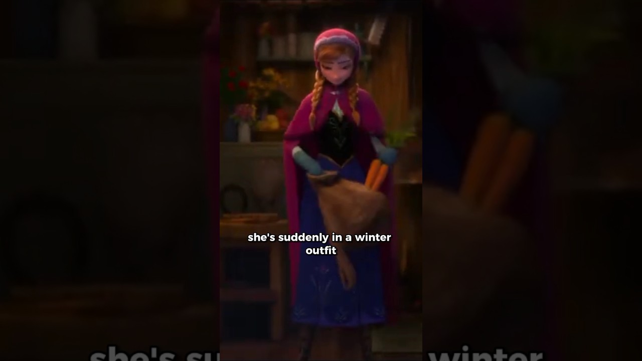 How Did Anna Buy Supplies Without Money in Frozen?