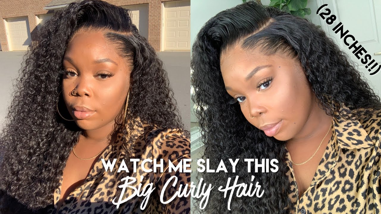 BEST FLAWLESS CURLY HAIR | “NO BABY HAIR” LACE FRONTAL MELT DOWN | West Kiss Hair