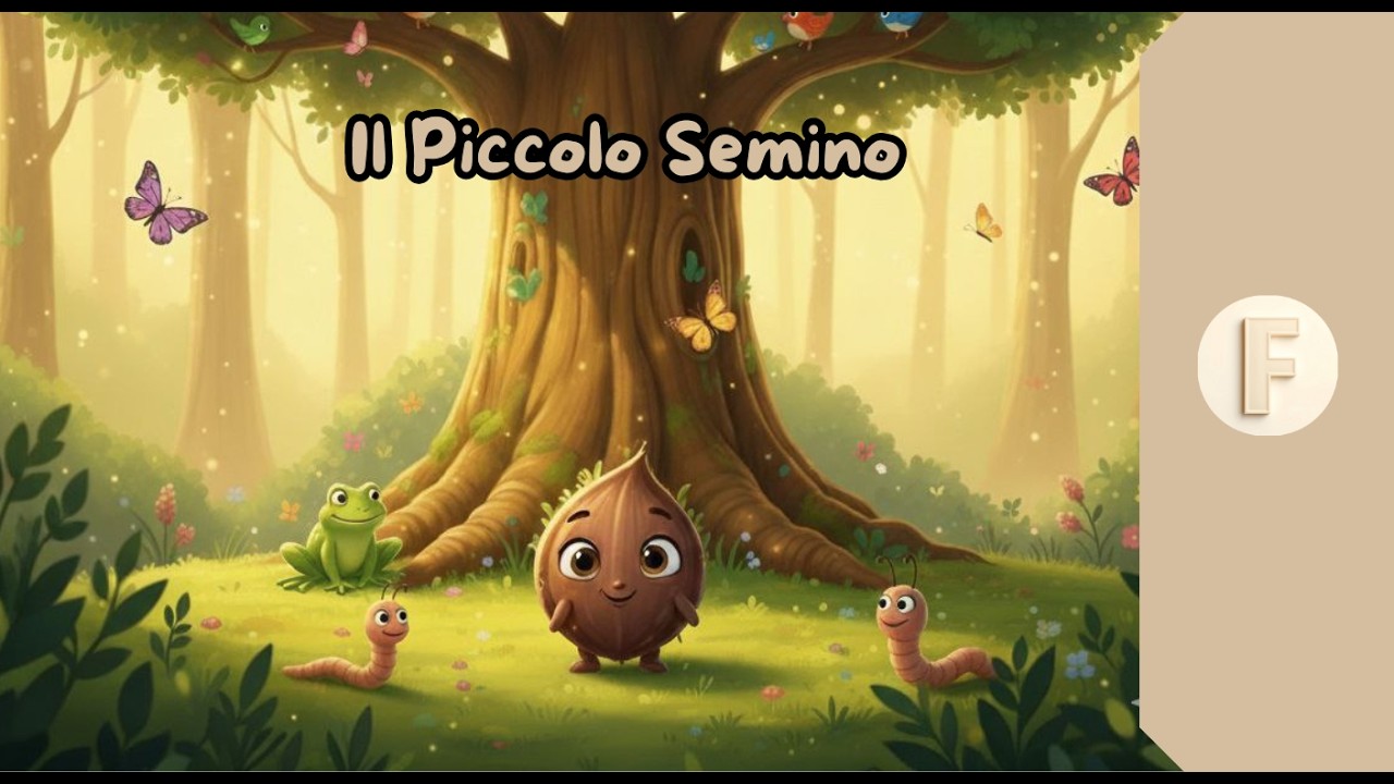 Il Piccolo Semino 🌱 | Una Fiaba sulla Crescita e la Pazienza | Cartone Animato per Bambini