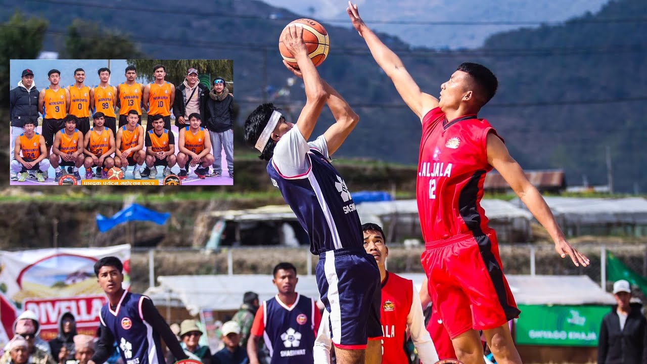 Players playing basketball / 22 February 2026 /Abhishek Karki__