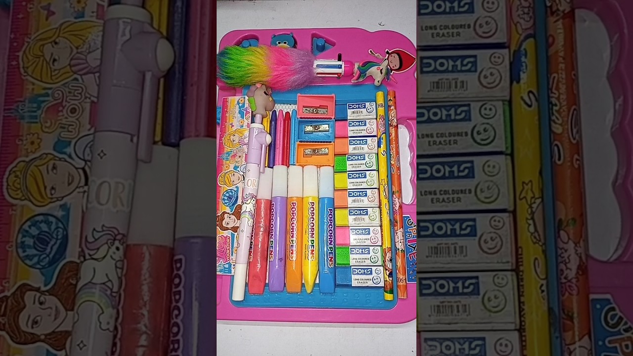 stationery#new pink stationery#asmr#asmr stationery#20s pencil stationery case#school supplies#short