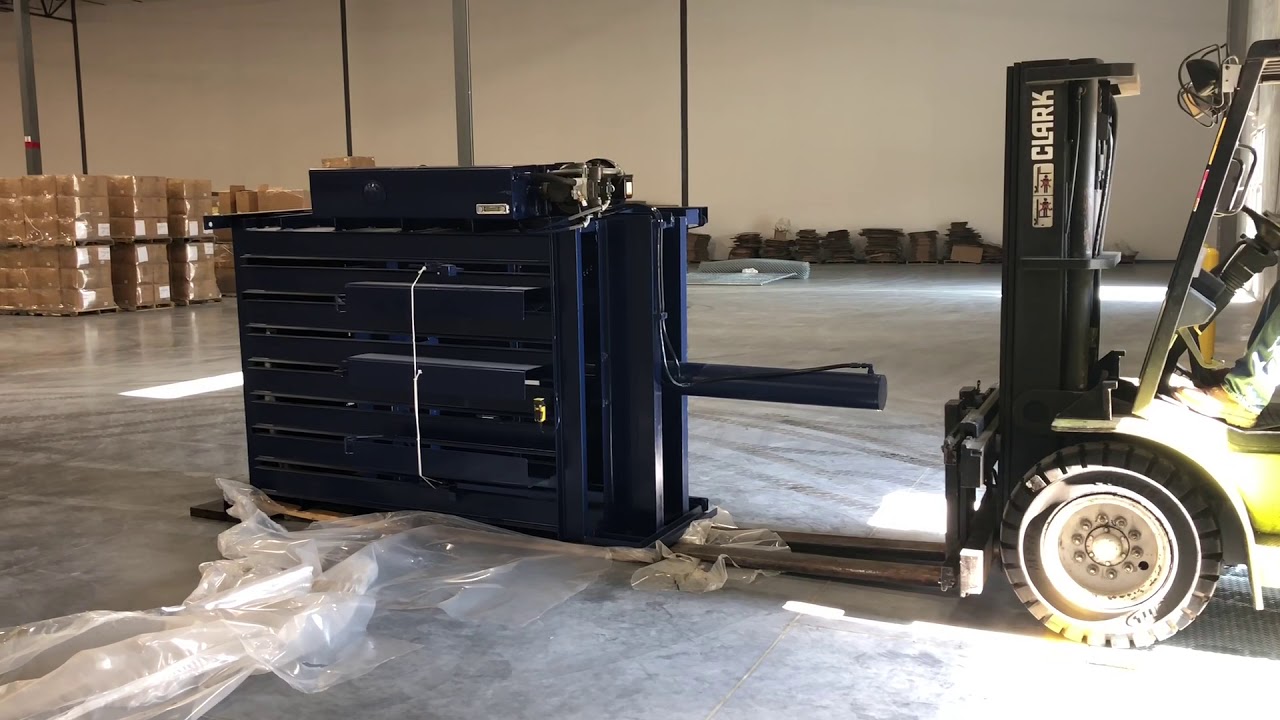 Vertical Baler- Install