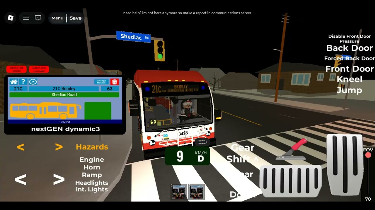 21C from Scarborough Center Station to Kennedy Station