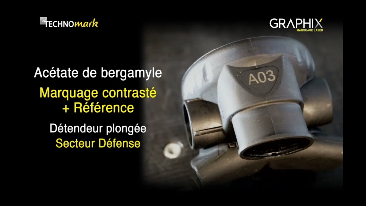 Marquage laser sur plastique avec Graphix - TECHNOMARK