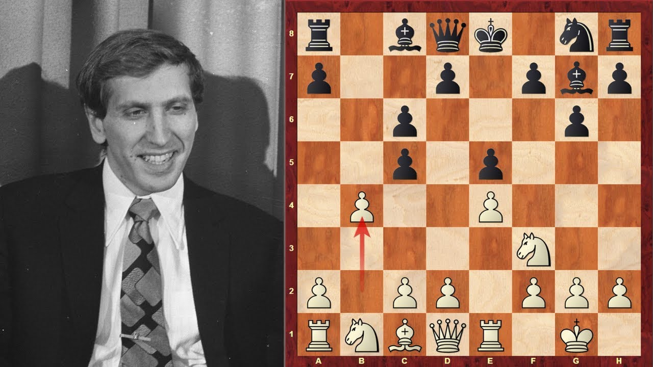 Bobby Fischer's Chess : Sicilian Wing Gambit dynamic Masterpiece! - Game 11 - 1992 match