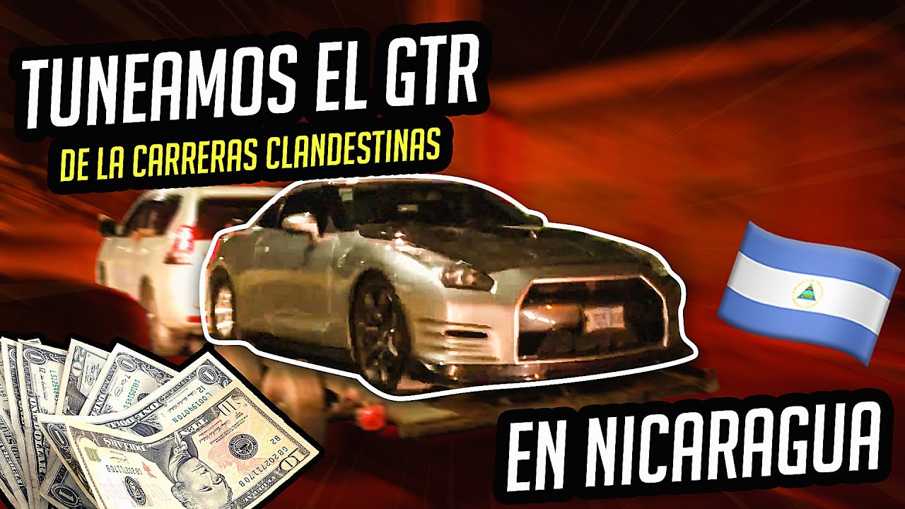 ⚠️CARRERAS PROHIBIDAS por 6000$ GTR vs GTR ⚠️- El Chamo visita #NICARAGUA