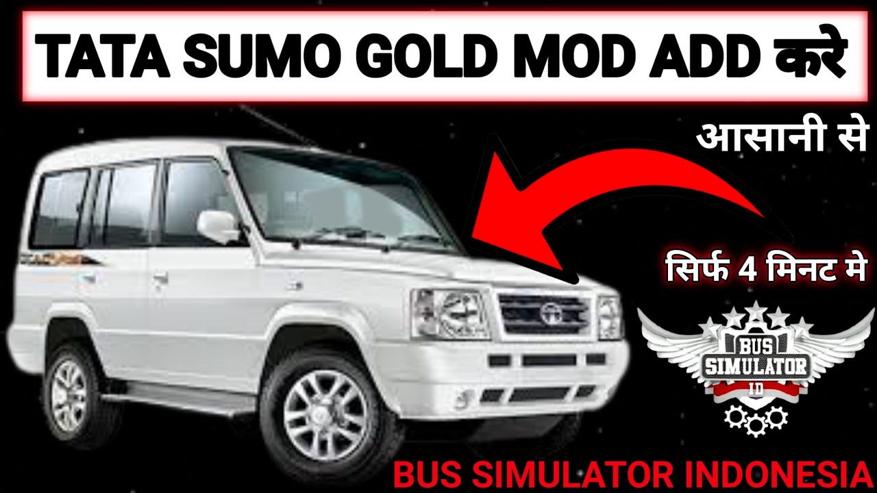 TATA SUMO GOLD CAR MOD FOR BUS SIMULATOR INDONESIA 2022।। TATA SUMO GOLD CAR IN BUSSID 2022।।