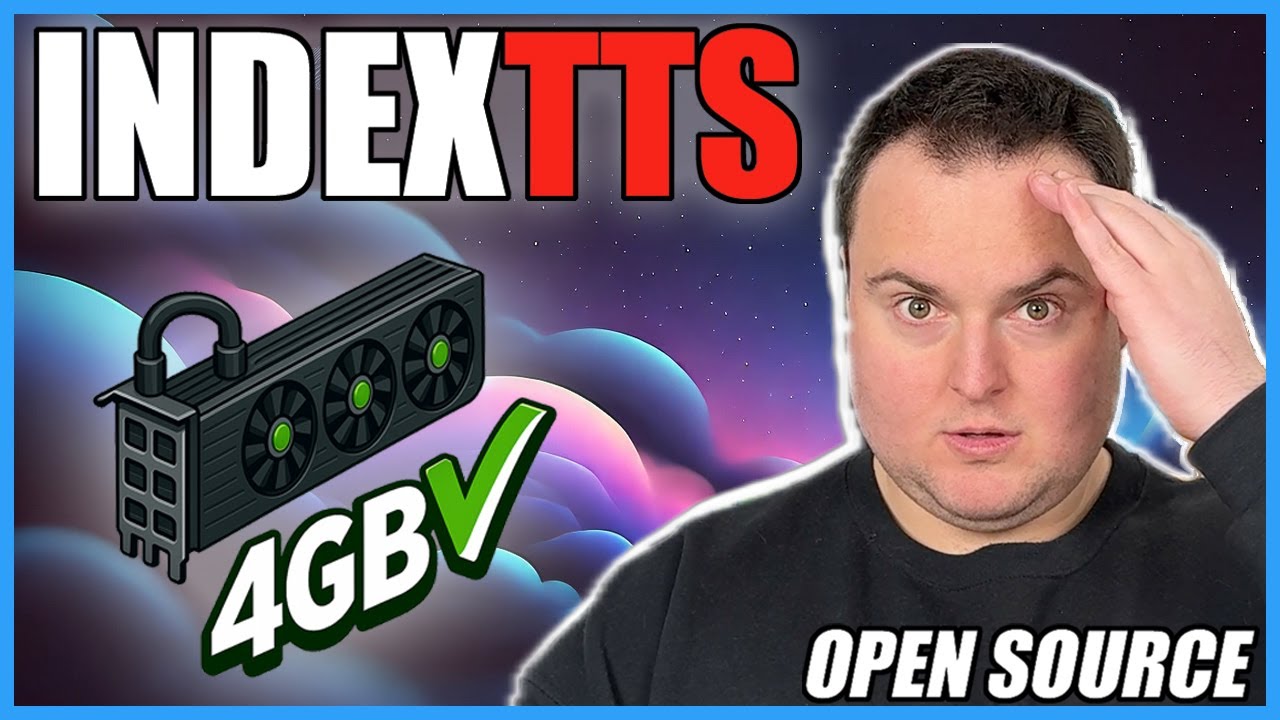 IndexTTS Voice Cloning and TTS in 4GB VRAM! (Local Test & Install)