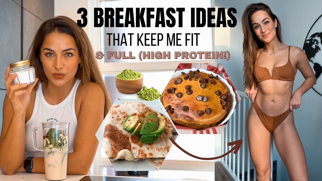 3 BREAKFAST IDEAS to stay fit | Cooking w/ Nochtli