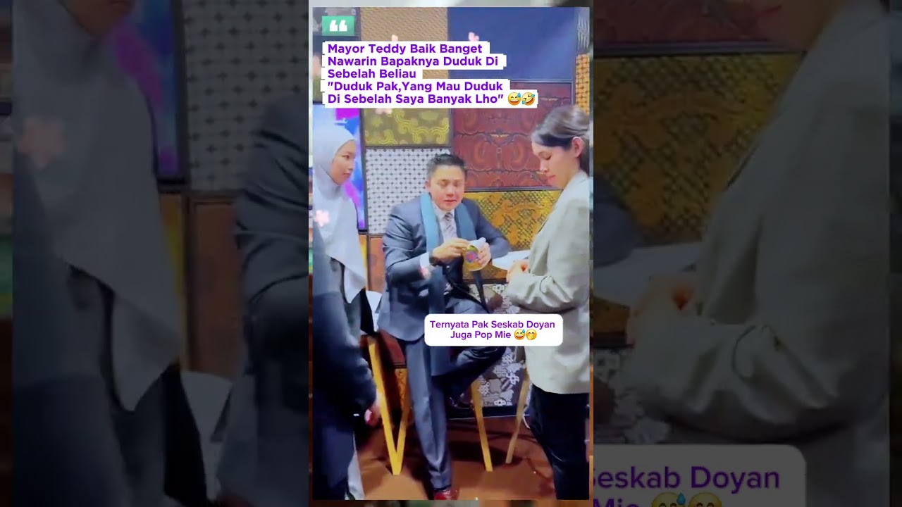 Beruntung Banget Bapaknya Disurih Duduk Disebelah Mayor Teddy 😍🫡 #shortsvideo #shorts #mayorteddy