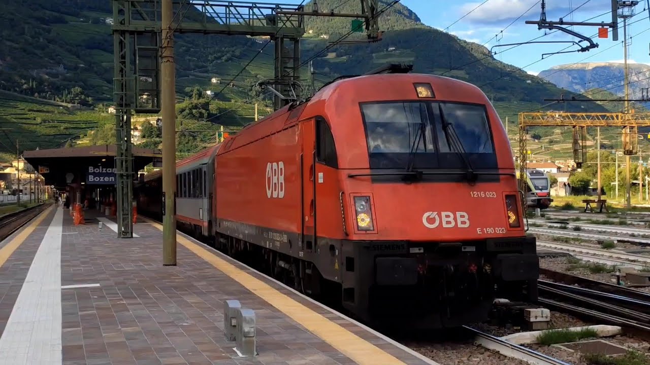 Cambi di MATERIALE e molto altro sulla BRENNERO! Ersatzgarnituren auf der Brennerbahn