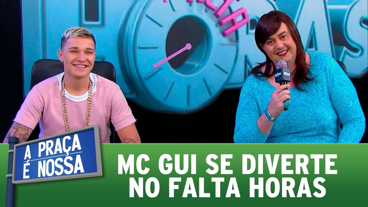 MC Gui se diverte no Falta Horas | A Pra&ccedil;a &eacute; Nossa (21/09/17)