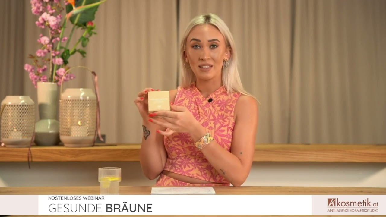 Gesunde Br&auml;une - mit der Expertin Alexandra von Kosmetik.at
