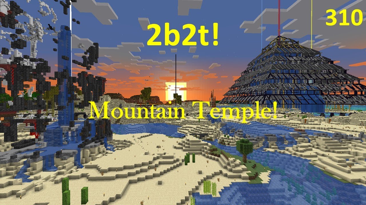 2b2t - Minecraft - (310) Горный храм!