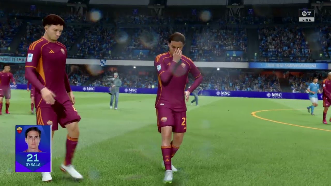 🇮🇹 SSC Napoli vs. AS Roma 🇮🇹 | Italian Serie A 2026 | Week 25 | 1ER. TIEMPO   EA SPORTS FC 26