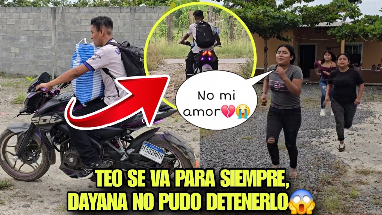 Desición Tomada, TEO Se Va Con Todas Sus Cosas Y Dejar Para Siempre A DAYANA😱